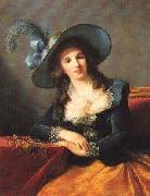 elisabeth vigee-lebrun comtesse de Segur oil painting on canvas